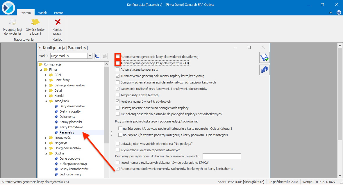 Importu dokumentów do Comarch Optima